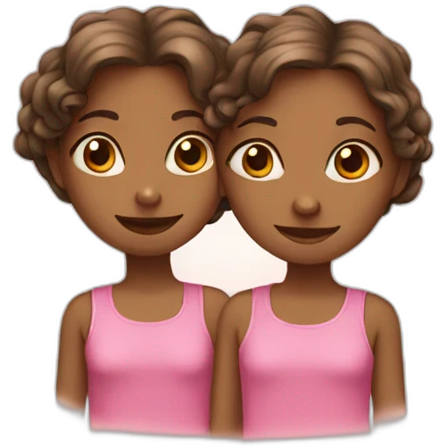 Deux filles emoji
