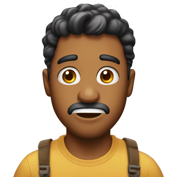 guy suprised emoji