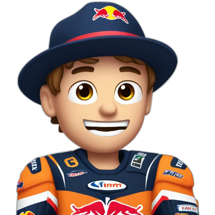 Max verstappen drinking bear emoji