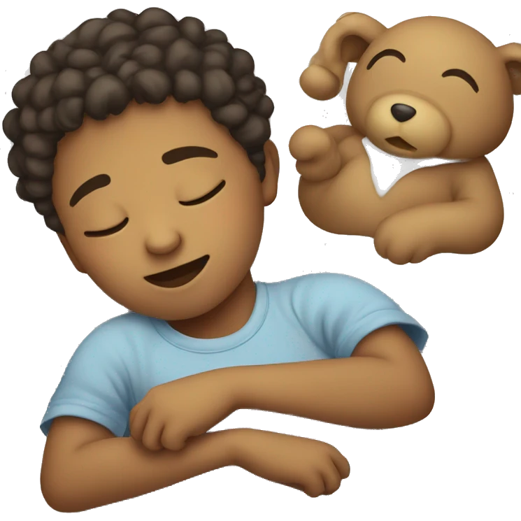 kid sleep emoji