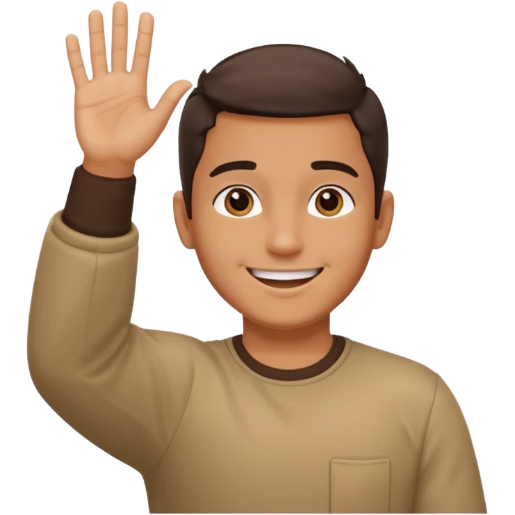 Mason 67 make the do the hands one up and one down palms facing up arms straight out emoji