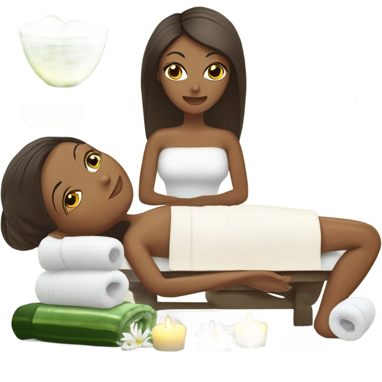 Spa day emoji