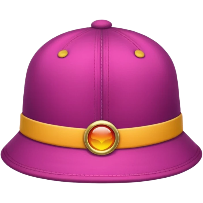 colorful hat emoji