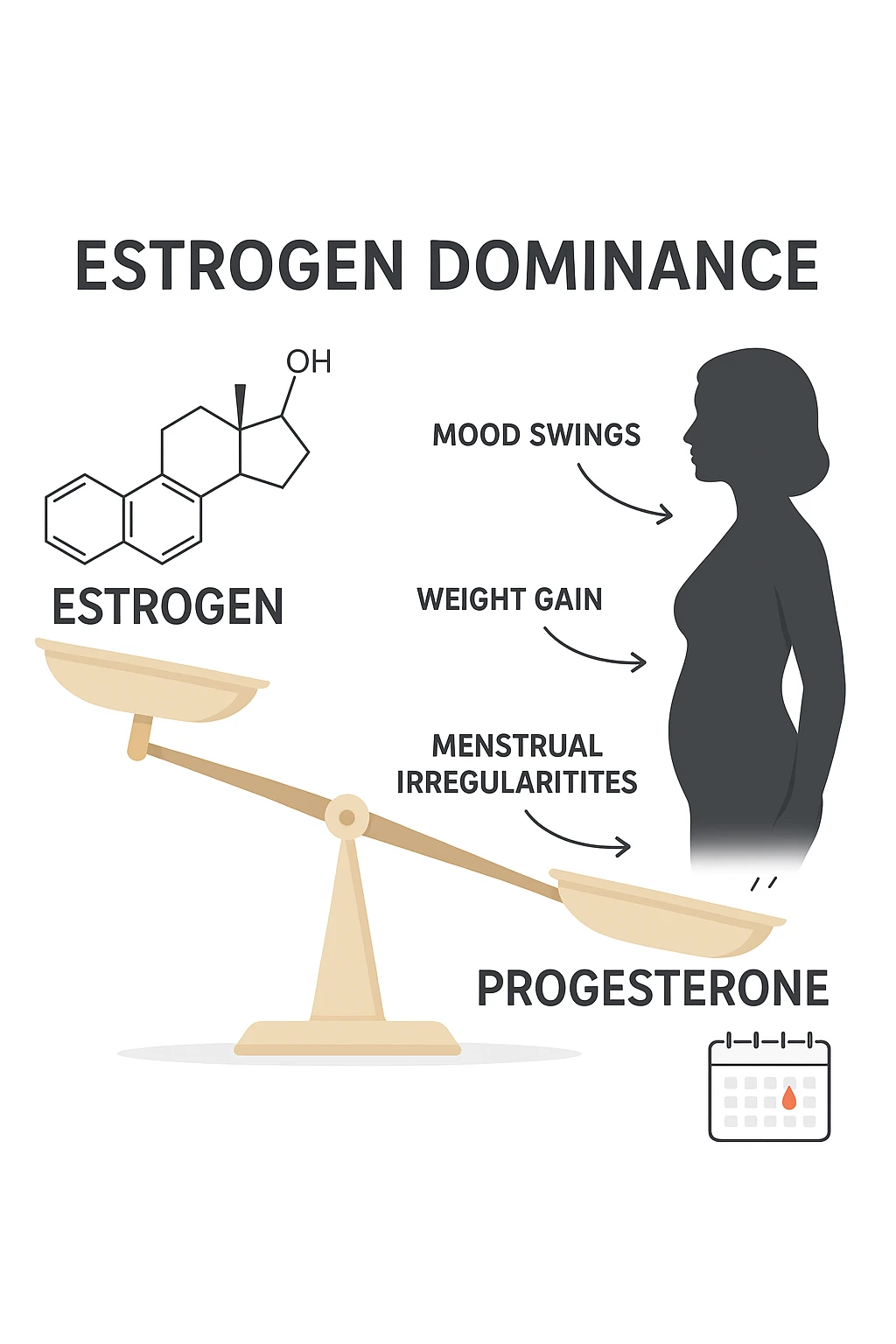 squilibri estrogeno progesterone emoji