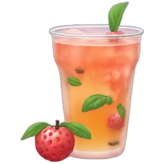fruit tea boba emoji