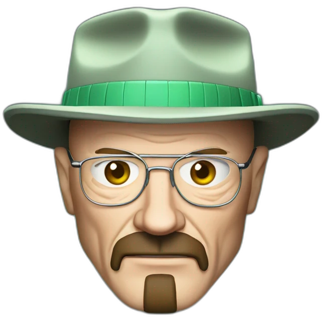 Breaking bad heisenberg emoji