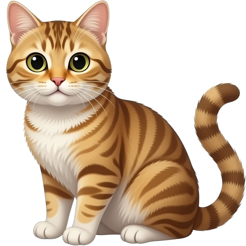 crea un emoji de un gato aplicándose crema emoji