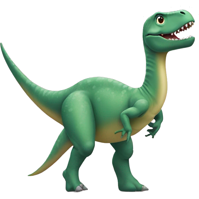 Dinosaur is ballerina  emoji