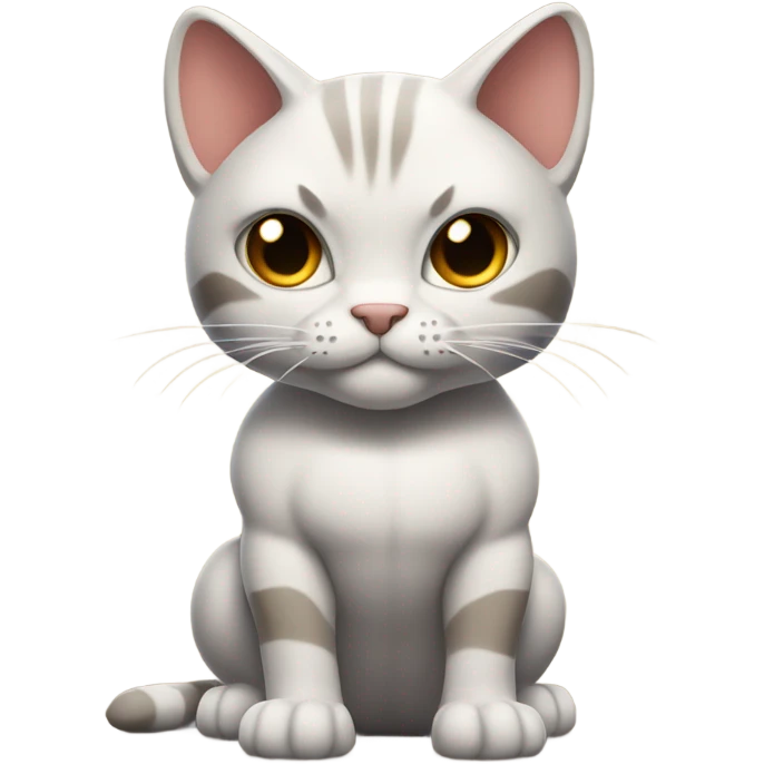 Strong cat emoji