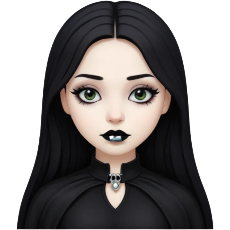 gothic girl  emoji