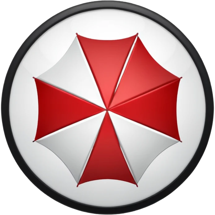 Umbrella coporation logo emoji