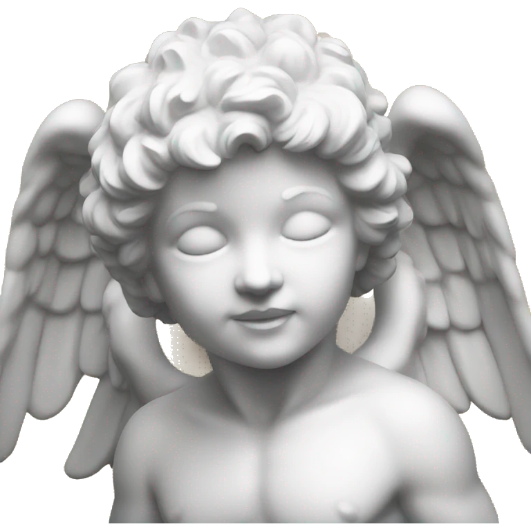 cherub statue emoji