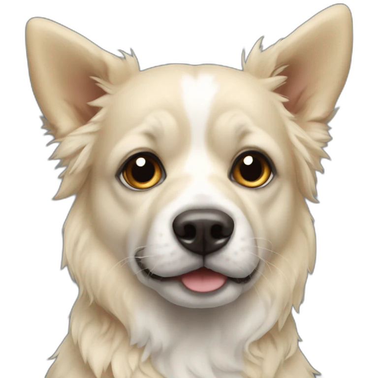 Finois de laponie chien emoji