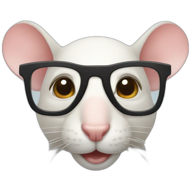 mouse-face-glases emoji