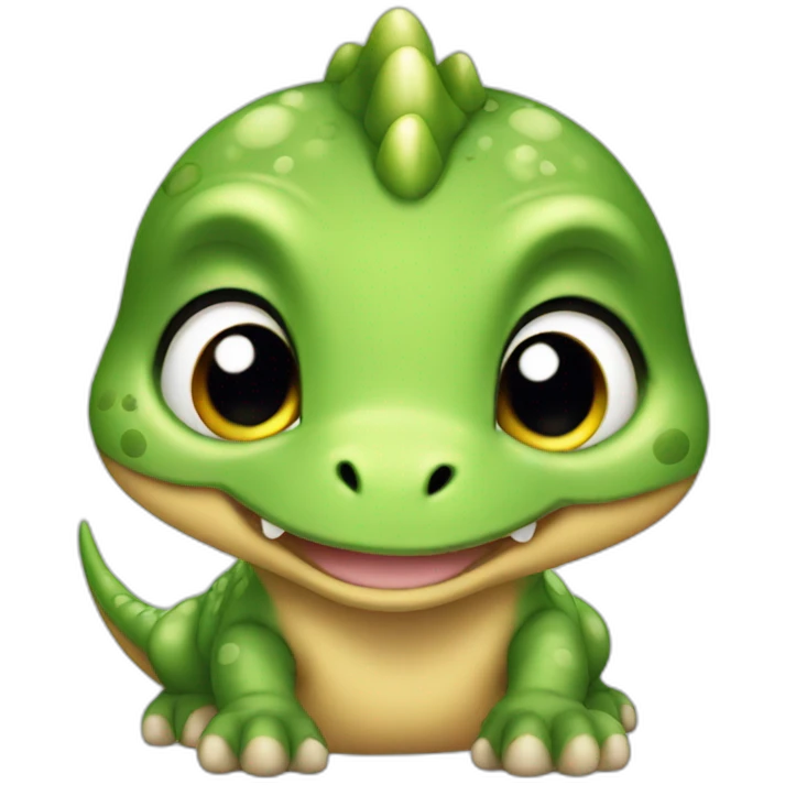 Baby dinosaur  emoji