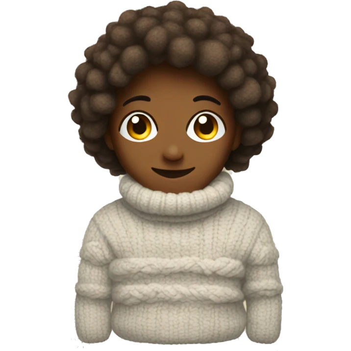 Cosy sweater emoji