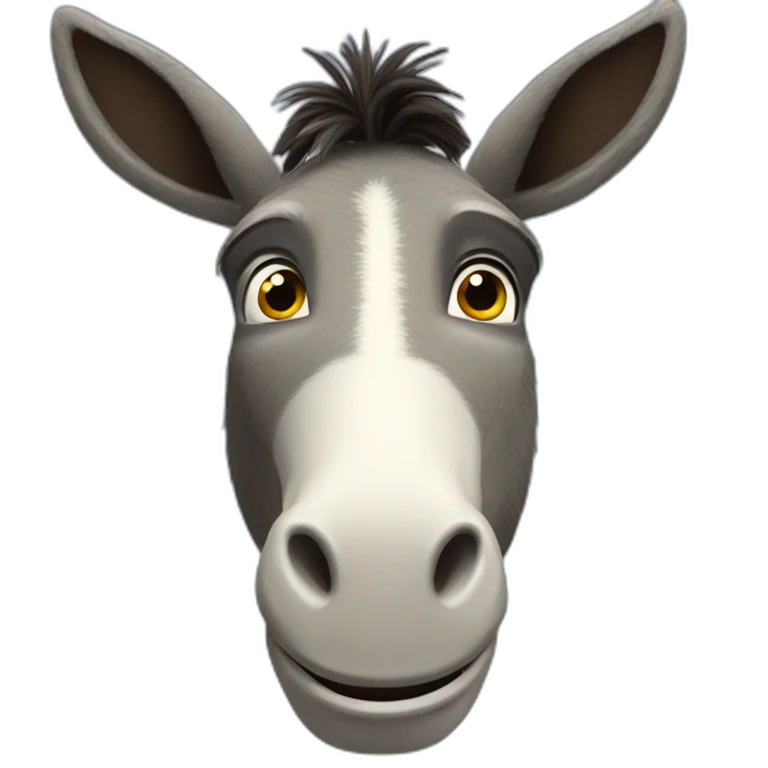 Donkey from shrek emoji