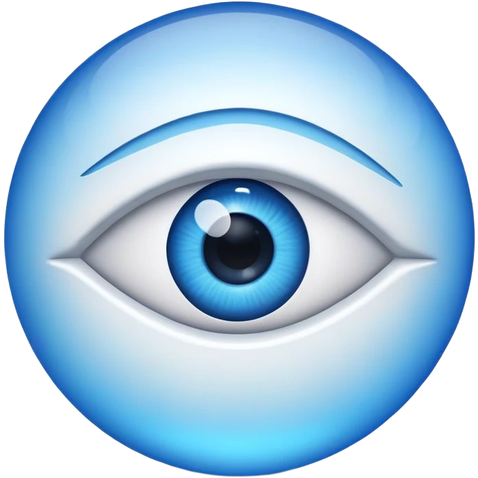 cartoon eye emoji