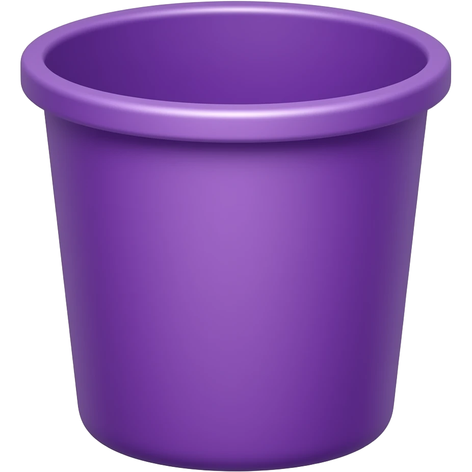 violet purple bin full emoji
