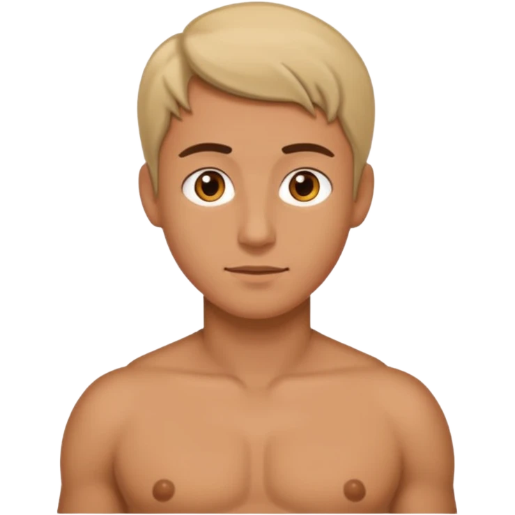 man with female breasts emoji