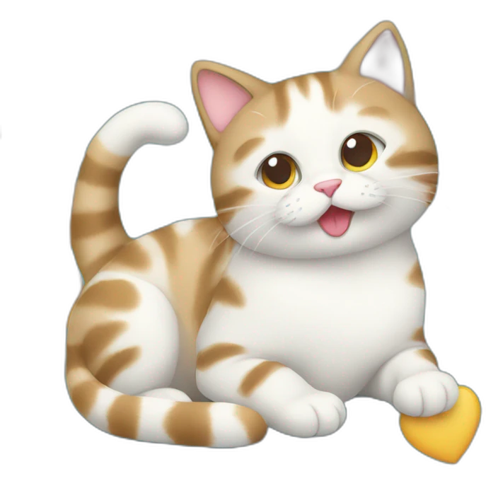 cat and love emoji
