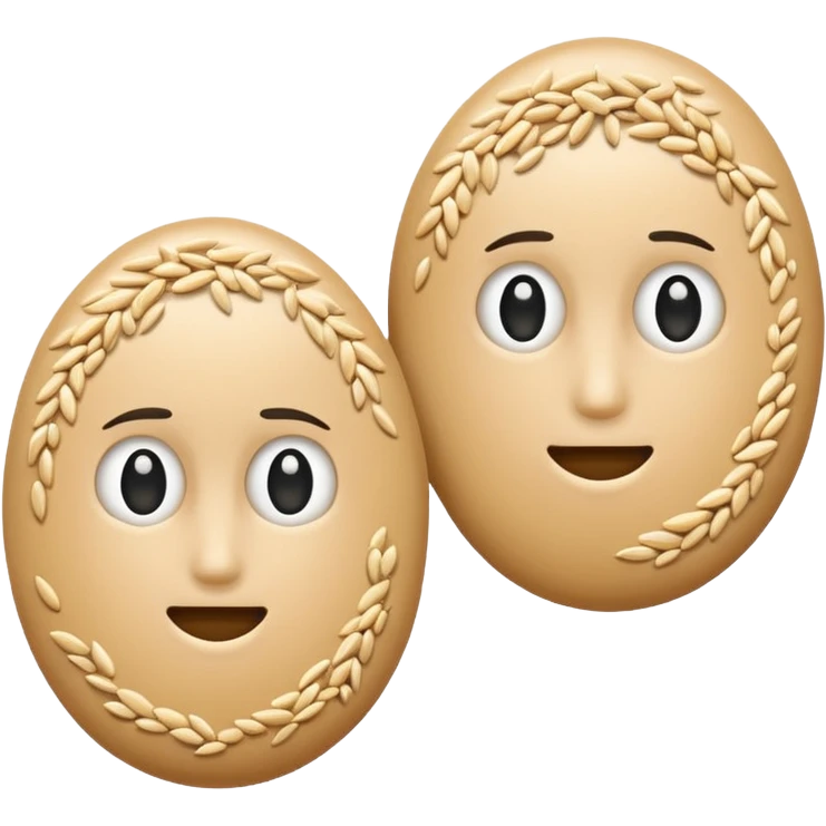 a couple of sesame seeds emoji
