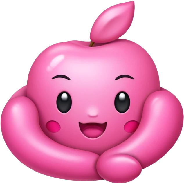 Pink emoji