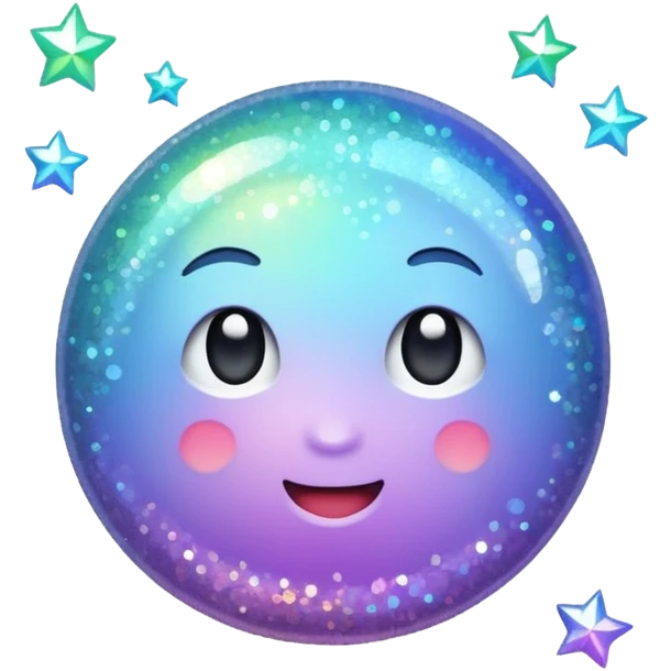 Glitter emoji