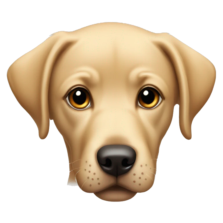 Labrador retriever emoji