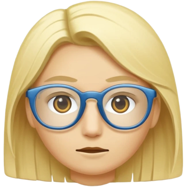 Wygeneruj mi emotke umięśnionego chłopaka w przezroczystych okularach, blond włosach oraz niebieskich oczach, pamiętaj o tym że wisi on na drążku i ukaż go od stóp do głów emoji