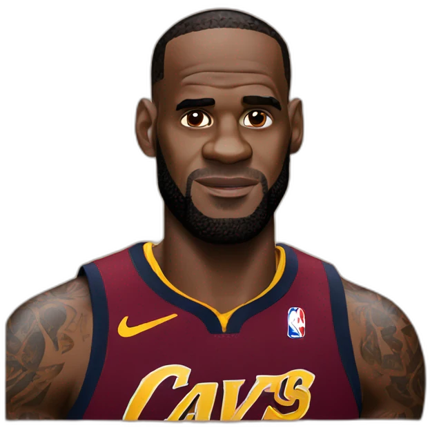Lebron james cavs emoji