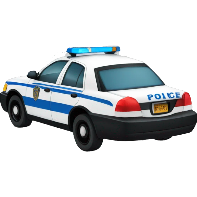police car emoji