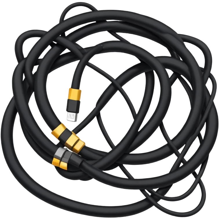 Tangled Cables emoji