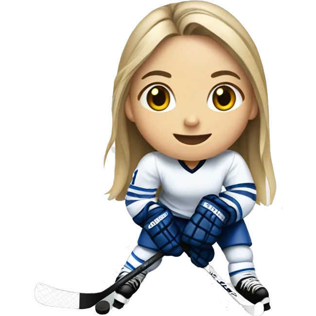ic ehockey girl emoji