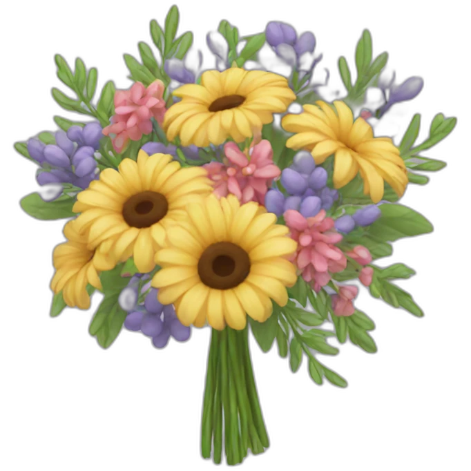 bouquet emoji