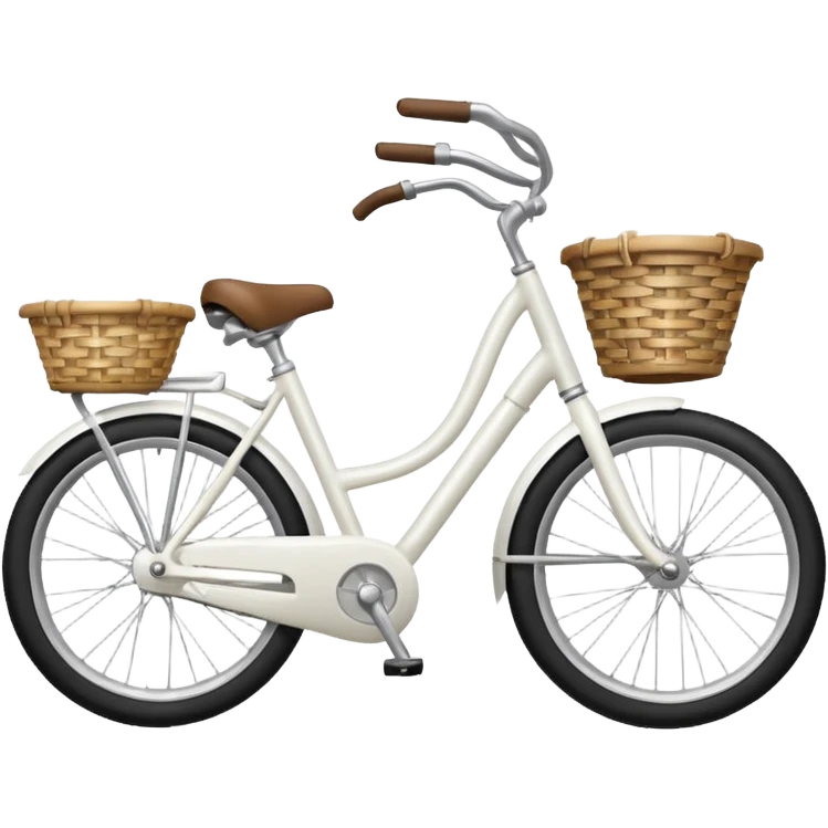 white bicycle emoji