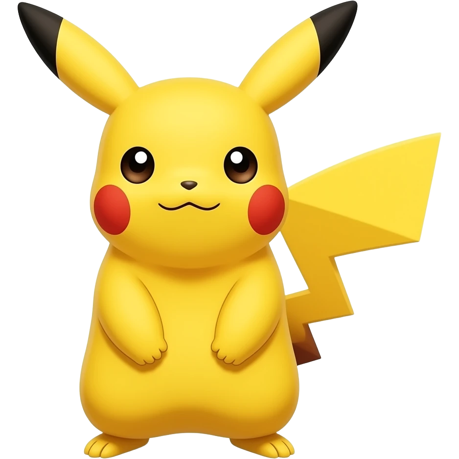 Picachu enorador emoji