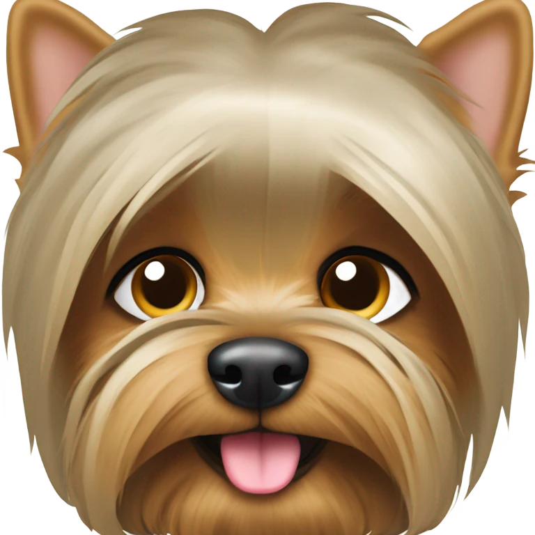 Yorkie dog emoji