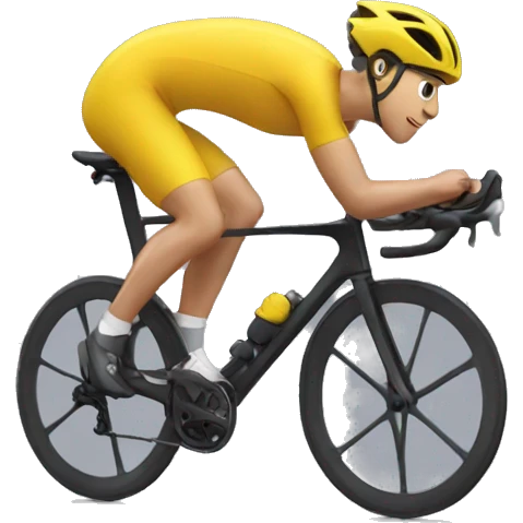 Cycliste qui tombe emoji