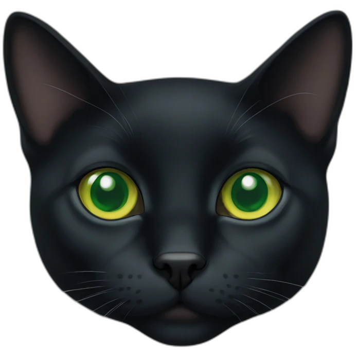 bombay cat green eyes emoji