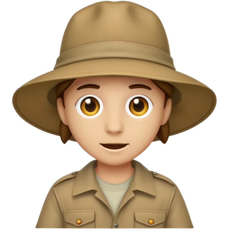 safari hat emoji