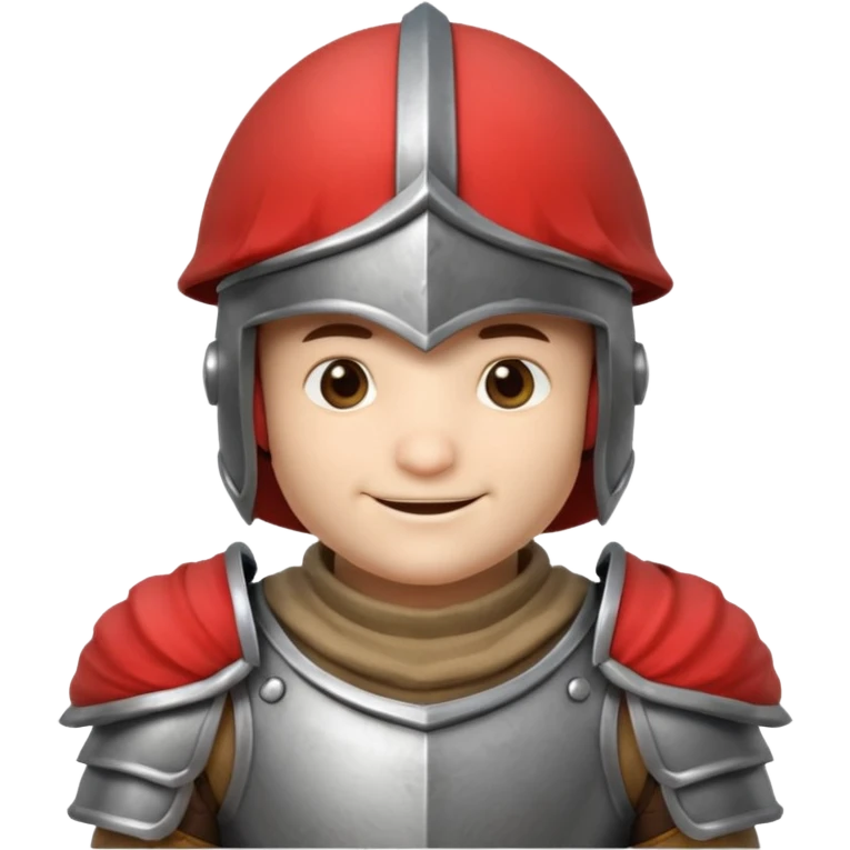 mushroom knight portrait, head and shoulders only, mushroom cap helmet, tiny armor collar, heroic smile, fantasy vibe, 3D cartoon, mobile game icon style, clean background, no text, no watermark
 
 emoji