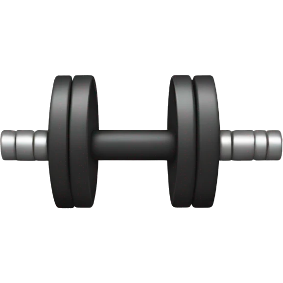 Barbell emoji