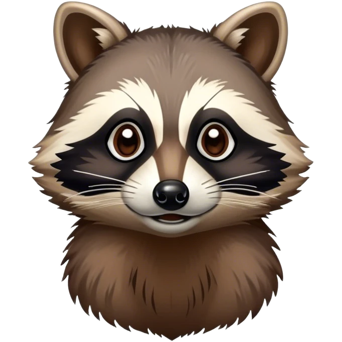 taxidermy raccoon  emoji
