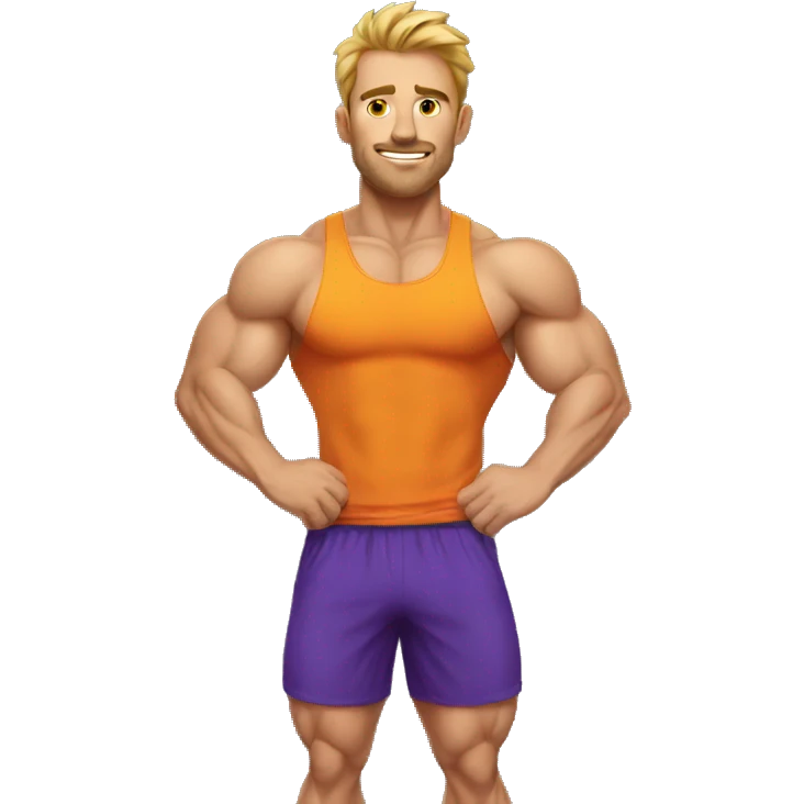 Gym bro emoji