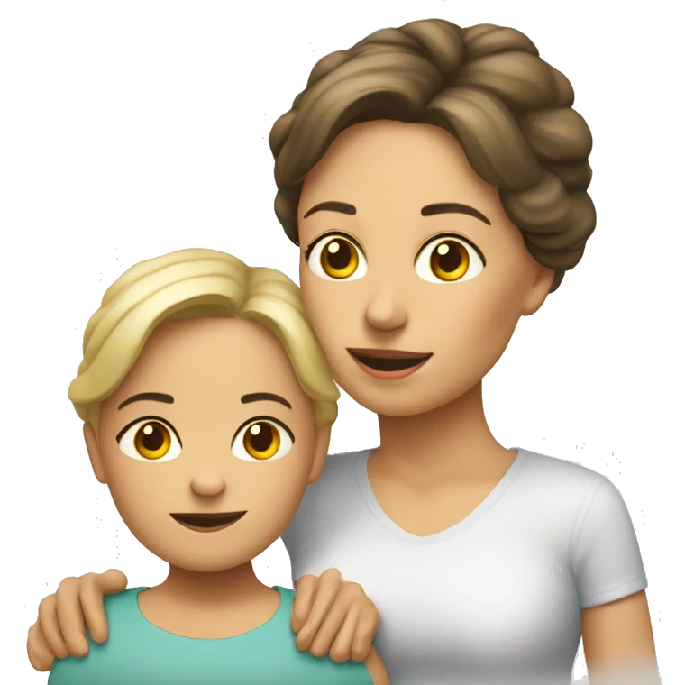 Mutter und Tochter  emoji