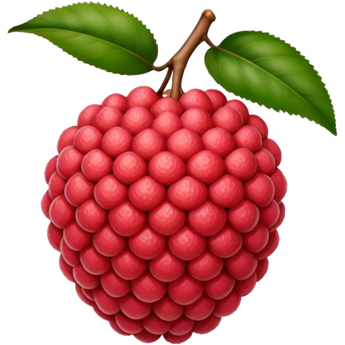 Lychee emoji