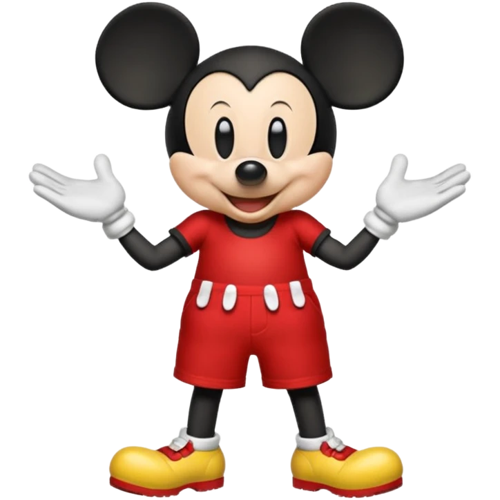 Mickey Mouse emoji