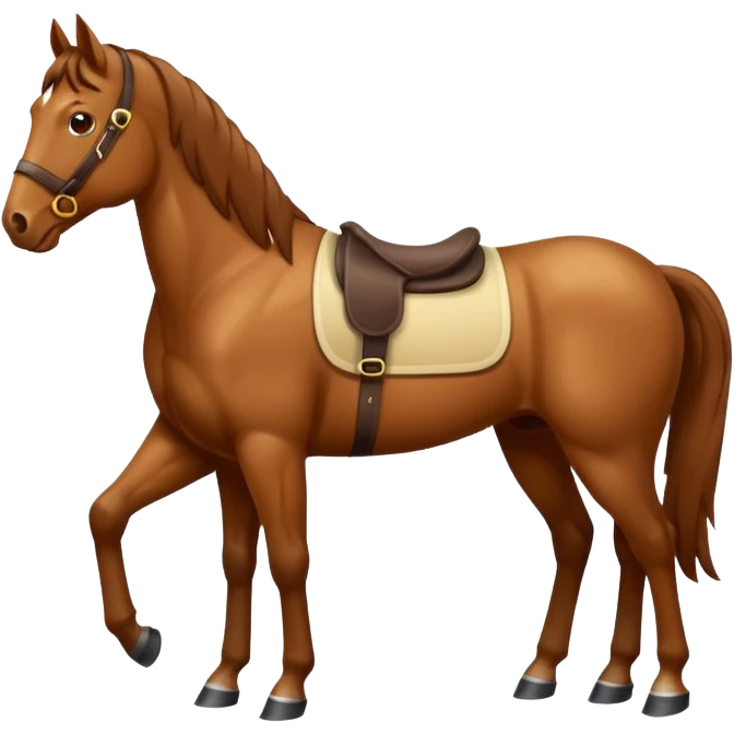 See horse emoji