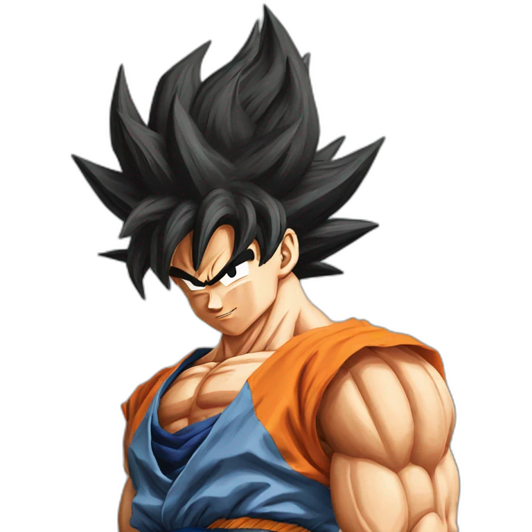 dragon ball goku done emoji